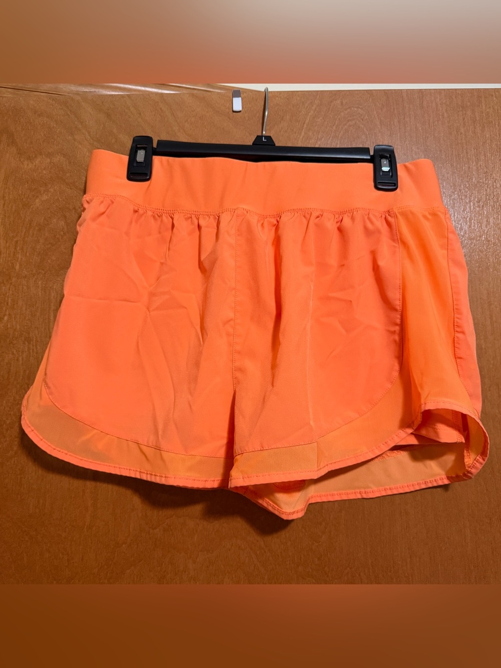 Asics Neon Orange Women’s Athletic Shorts